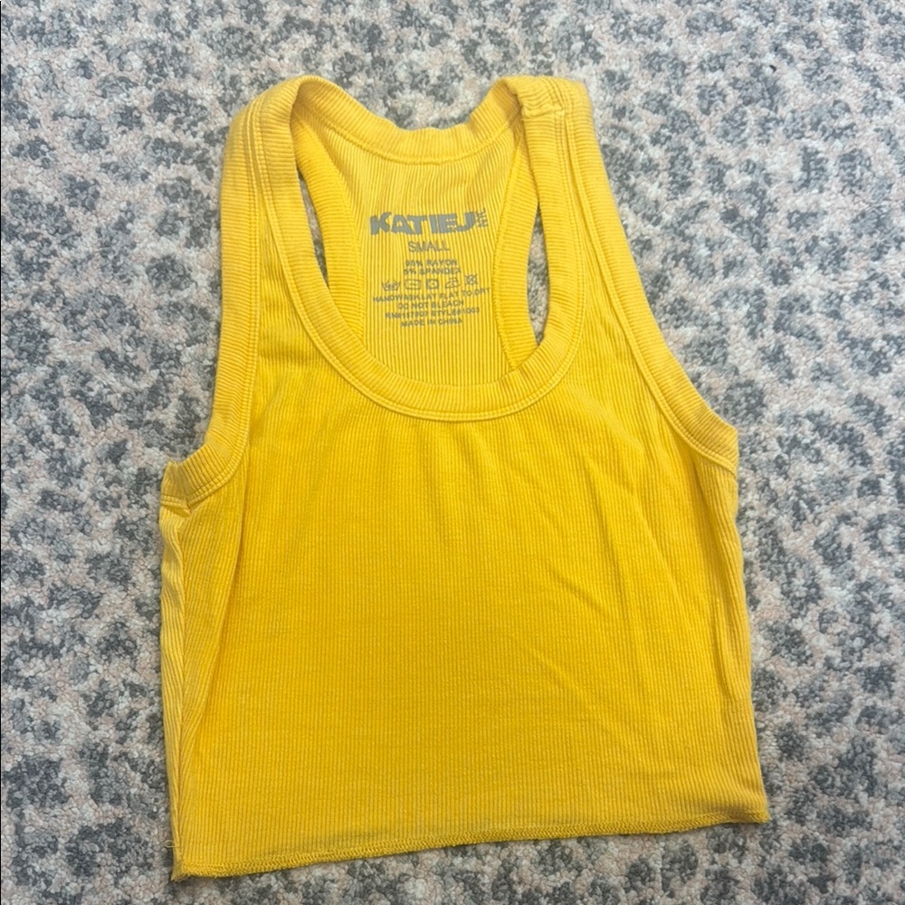 Katie J NYC Junior size Small Tank Top